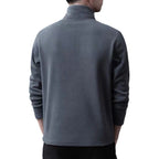 Heren Fleece Long Sleeve met Rits – Warm, Modern & Comfortabel