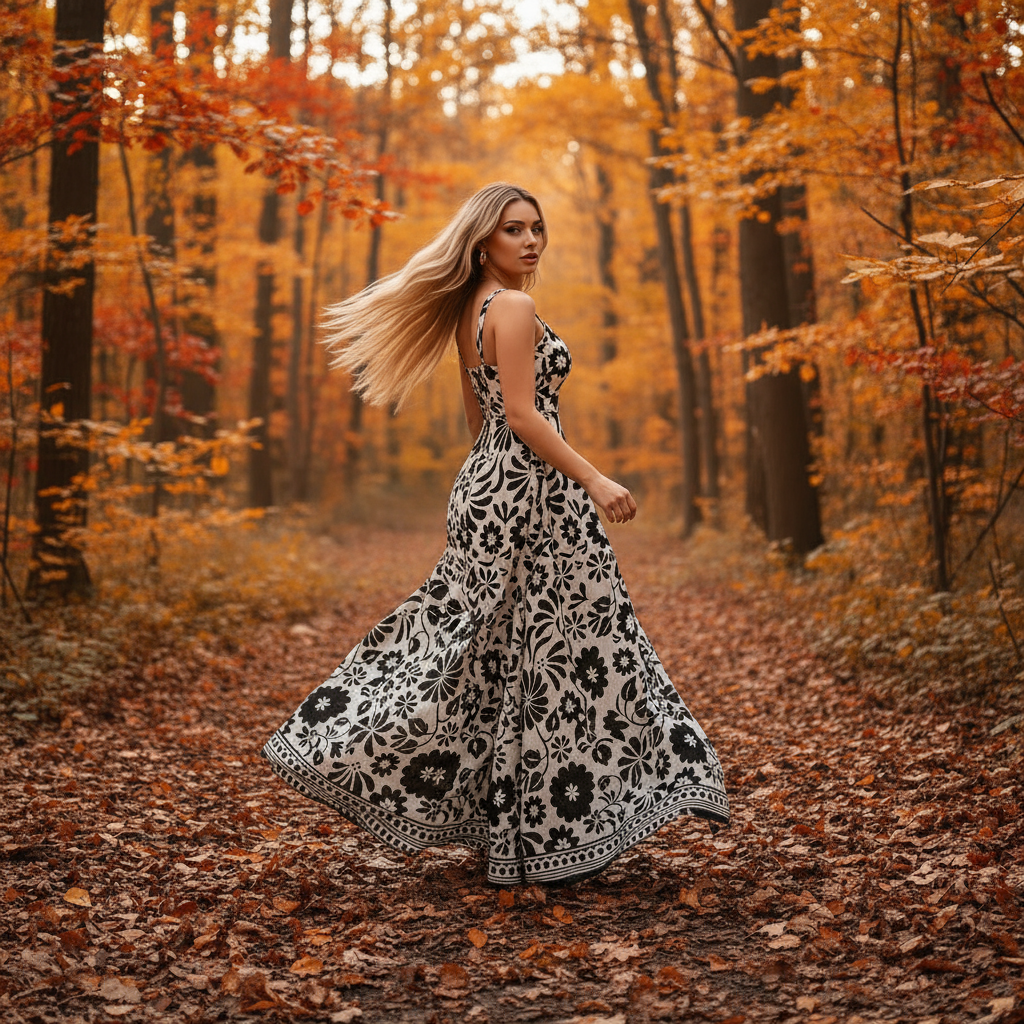 Elegante Mouwloze Jumpsuit – Wide Leg met Print & Elastische Taille