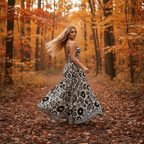 Elegante Mouwloze Jumpsuit – Wide Leg met Print & Elastische Taille