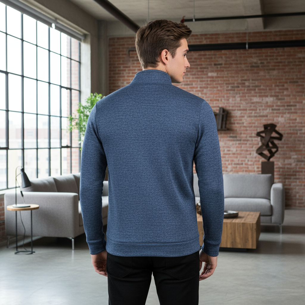 Heren Fleece Vest met Rits