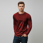 Henley Long Sleeve – Stijlvol & Comfortabel
