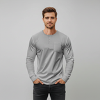Henley Long Sleeve – Stijlvol & Comfortabel