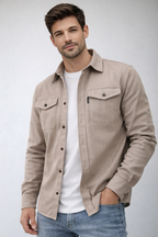 Heren Casual Overhemdjas