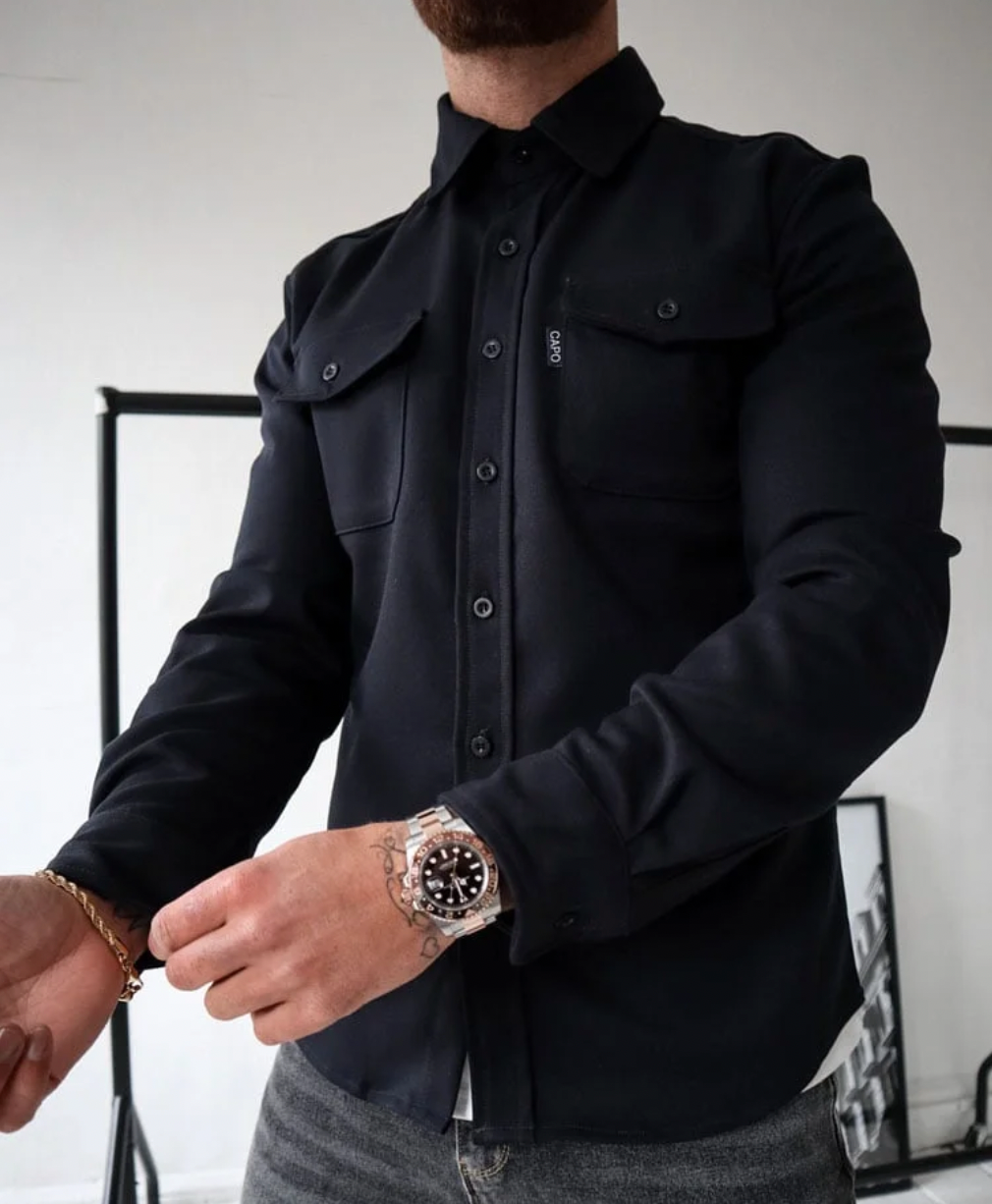 Heren Casual Overhemdjas