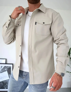 Heren Casual Overhemdjas