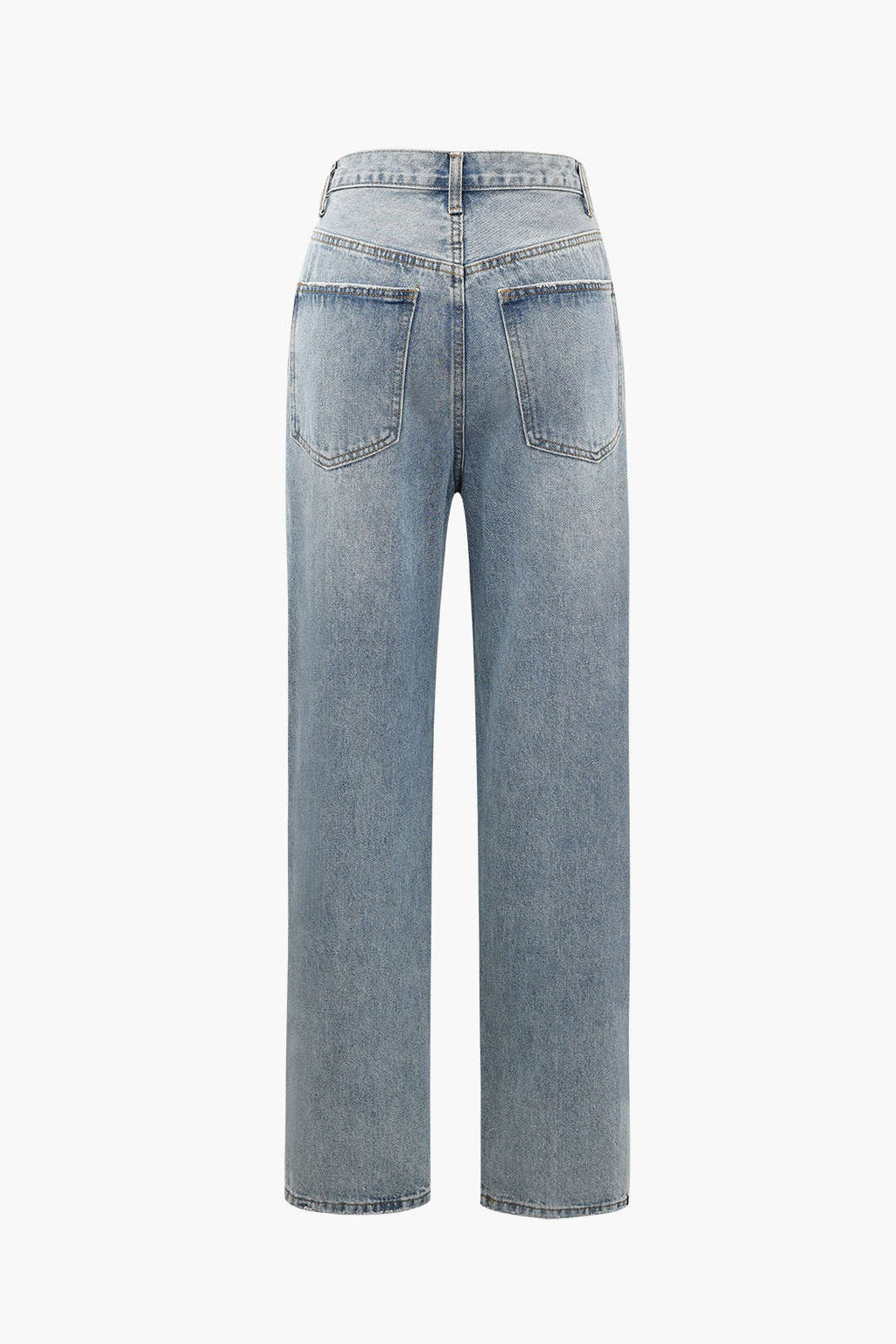 Damesjeans met asymmetrische taille