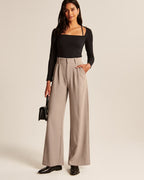 Elegante Wide-Leg Broek