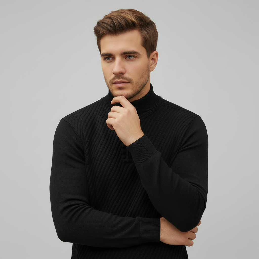 Heren Coltrui met Rits – Modern, Warm & Stijlvol