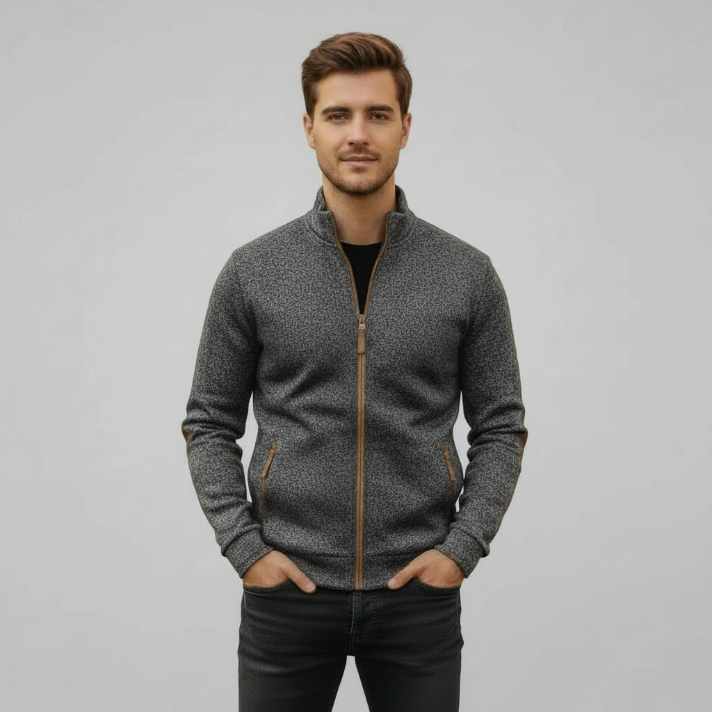 Heren Fleece Ritstrui - Warm en Comfortabel voor Elke Dag