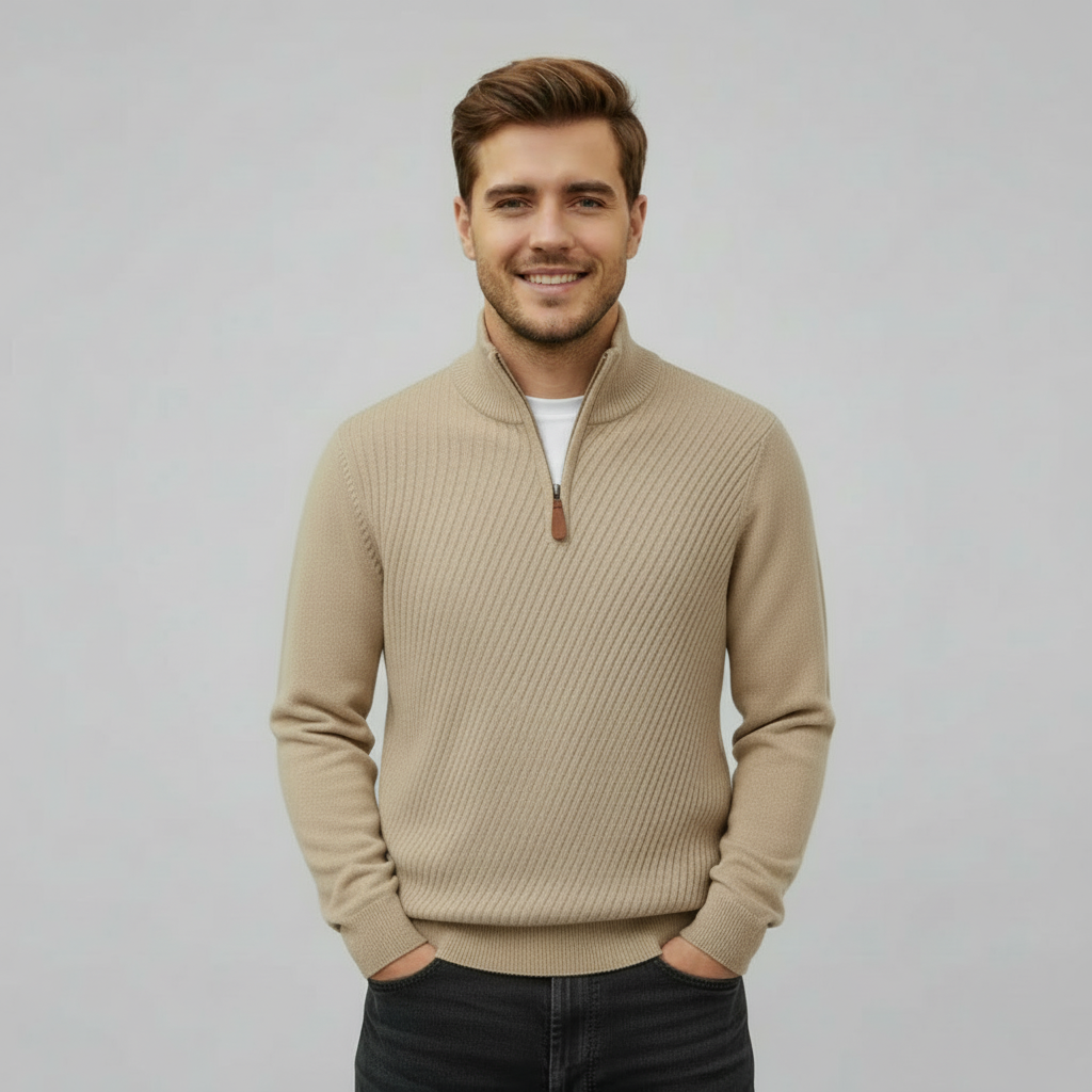 Heren Coltrui met Rits – Modern, Warm & Stijlvol