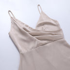 Midi-jurk met Spaghetti Straps & Verleidelijke Split