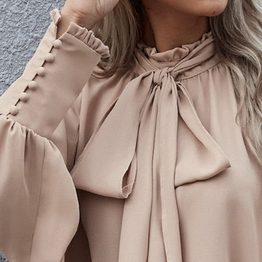 Stijlvolle Blouse met Mooie Strik