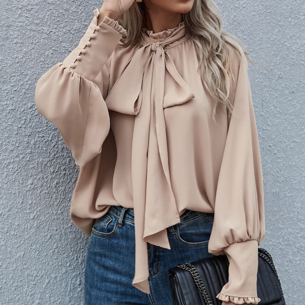 Stijlvolle Blouse met Mooie Strik