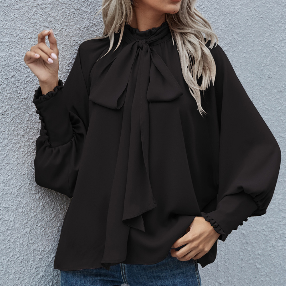 Stijlvolle Blouse met Mooie Strik
