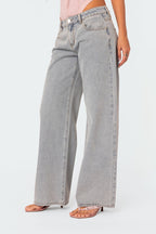 Stijlvolle Jeans met Strikaccent