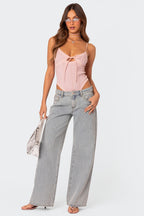 Stijlvolle Jeans met Strikaccent